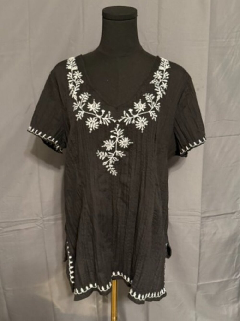 CATO Lightweight Peasant Blouse Size XL